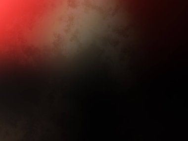 Karanlık bir odada parlayan kırmızı bir ışık.