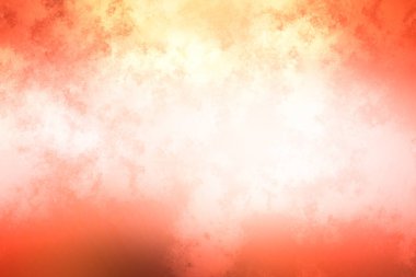 Kırmızı ve turuncu arka plan, beyaz ve siyah köpek.