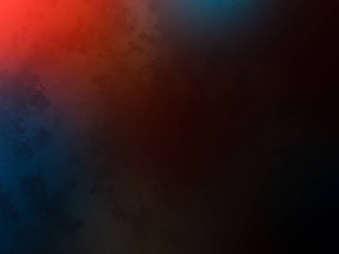 Kırmızı ve mavi ışıklı bulanık bir arkaplan
