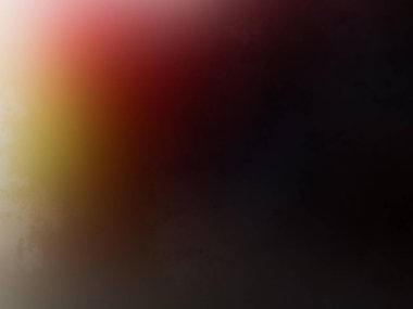 Kırmızı ve sarı bir elmanın bulanık görüntüsü