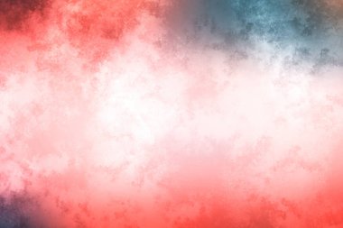 Beyaz ve siyah kenarlı kırmızı ve mavi bir arkaplan