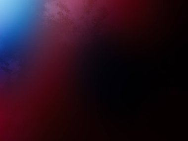 Kırmızı ve mavi ışığın bulanık görüntüsü