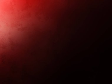 Karanlık bir odada parlayan kırmızı bir ışık.