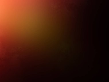 Karanlıkta kırmızı ve sarı bir ışık