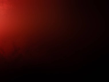 Karanlık bir odada parlayan kırmızı bir ışık.