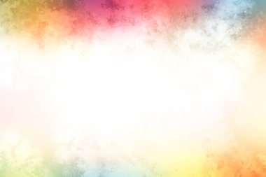 Beyaz kenarlıklı renkli bir arkaplan