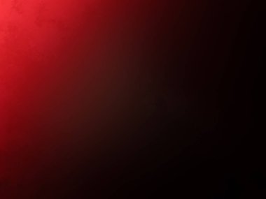 Siyah arka planı ve beyaz saati olan kırmızı bir duvar.