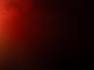 Karanlık bir odada parlayan kırmızı bir ışık.