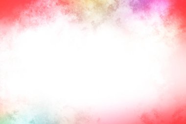 Beyaz çemberli renkli bir arkaplan