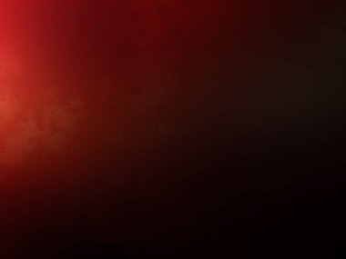 Karanlık bir odada parlayan kırmızı bir ışık.