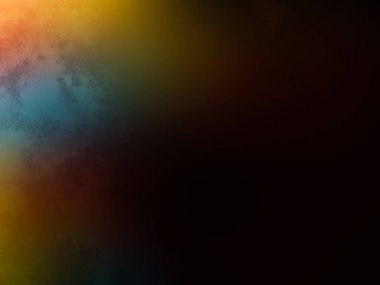 Koyu arkaplan ve açık renk. Renk tasarımı