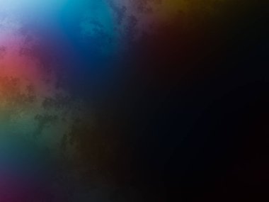 Koyu arkaplan ve açık renk. Renk tasarımı