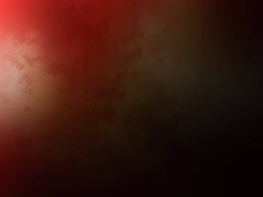 Karanlık bir odada parlayan kırmızı bir ışık.