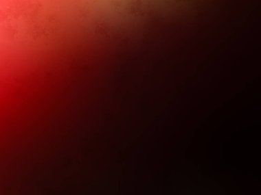 Karanlık bir odada parlayan kırmızı bir ışık.