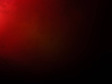 Karanlık bir odada parlayan kırmızı bir ışık.