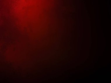 Karanlık bir odada parlayan kırmızı bir ışık.