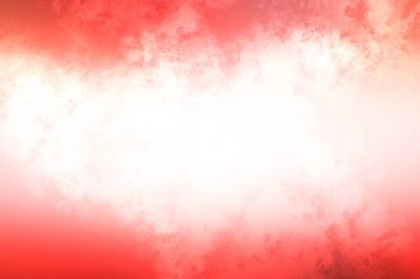 Kırmızı ve beyaz bulutlu kırmızı ve beyaz bir arkaplan