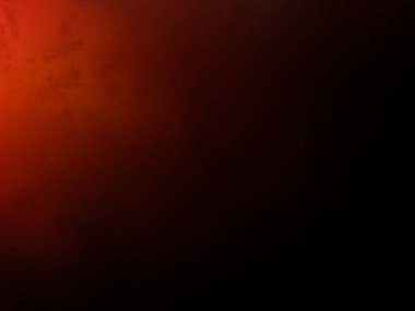 Karanlık bir odada parlayan kırmızı bir ışık.