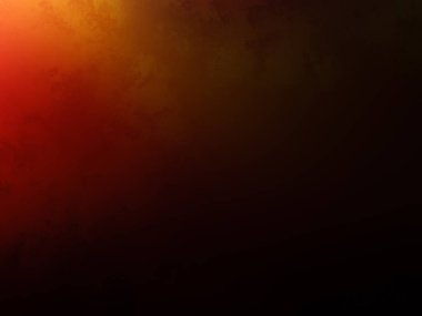 Karanlık bir odada kırmızı ve sarı bir ışık parlıyor.