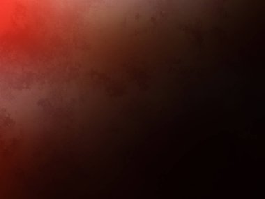 Karanlık bir odada parlayan kırmızı bir ışık.