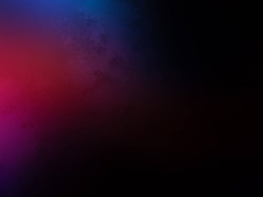 Karanlıkta kırmızı ve mavi bir ışık