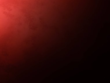 Siyah arka planı ve kırmızı ışığı olan kırmızı bir duvar.