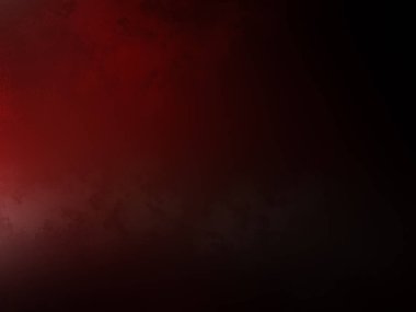 Karanlık bir odada parlayan kırmızı bir ışık.