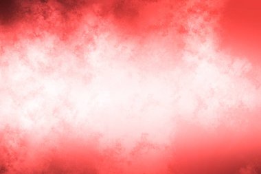 Siyah arkaplanı olan kırmızı bir duman bulutu