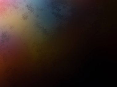 Bir saatin bulanık görüntüsüne sahip renkli bir arkaplan