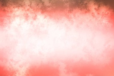 Beyaz ve siyah kuşlu kırmızı ve pembe bir arkaplan