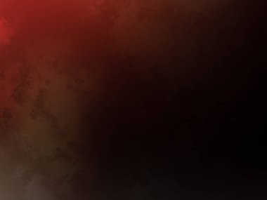 Kırmızı ve beyaz saati olan kırmızı ve siyah bir arkaplan.