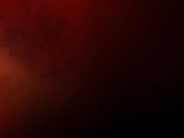 Karanlık bir odada parlayan kırmızı bir ışık.