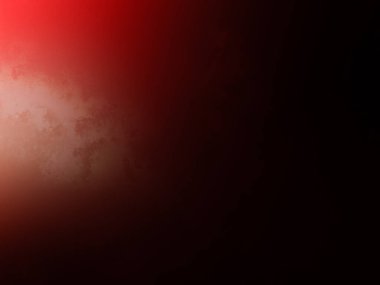 Karanlık bir odada parlayan kırmızı bir ışık.