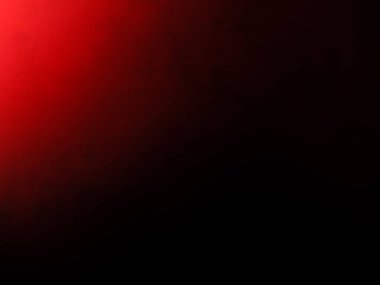 Karanlık bir odada parlayan kırmızı bir ışık.