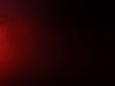 Karanlık bir odada parlayan kırmızı bir ışık.