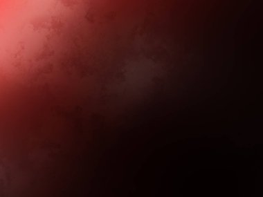 Karanlık bir odada parlayan kırmızı bir ışık.