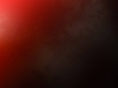 Karanlık bir odada parlayan kırmızı bir ışık.