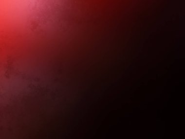 Karanlık bir odada parlayan kırmızı bir ışık.