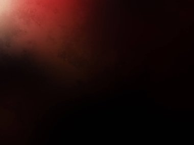 Karanlık bir odada parlayan kırmızı bir ışık.