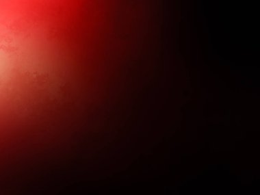 Karanlık bir odada parlayan kırmızı bir ışık.