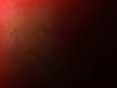 Siyah arka planı olan kırmızı bir duvar.