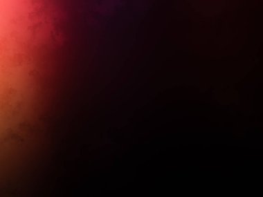 Karanlık bir odada kırmızı ve sarı bir ışık parlıyor.