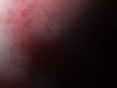 Kırmızı ve beyaz saati olan kırmızı ve siyah bir arkaplan.