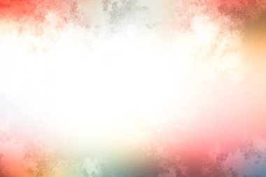 Bulanık gökyüzü ile renkli bir arkaplan