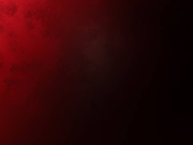 Siyah arka planı ve beyaz saati olan kırmızı bir duvar.