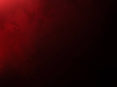 Karanlık bir odada parlayan kırmızı bir ışık.