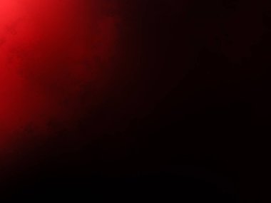 Karanlık bir odada parlayan kırmızı bir ışık.