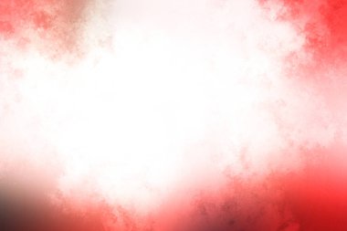 Bulanık bir görüntüye sahip kırmızı ve beyaz arkaplan