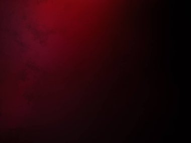 Siyah arka planı ve kırmızı ışığı olan kırmızı bir duvar.