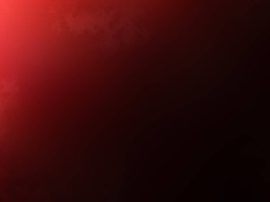 Karanlık bir odada parlayan kırmızı bir ışık.